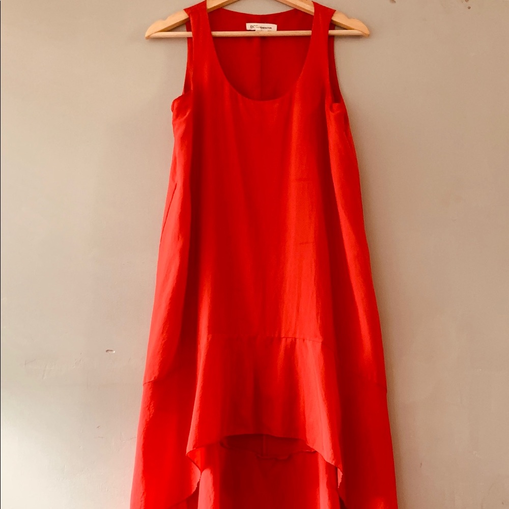 BCBG Coral Hi Low dress